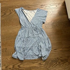 Short sun dress- floral print